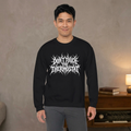 Don't Touch the Thermostat Crewneck Sweatshirt | Death Metal Typography