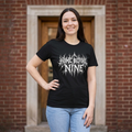 Home Before Nine T-Shirt | Death Metal Typography